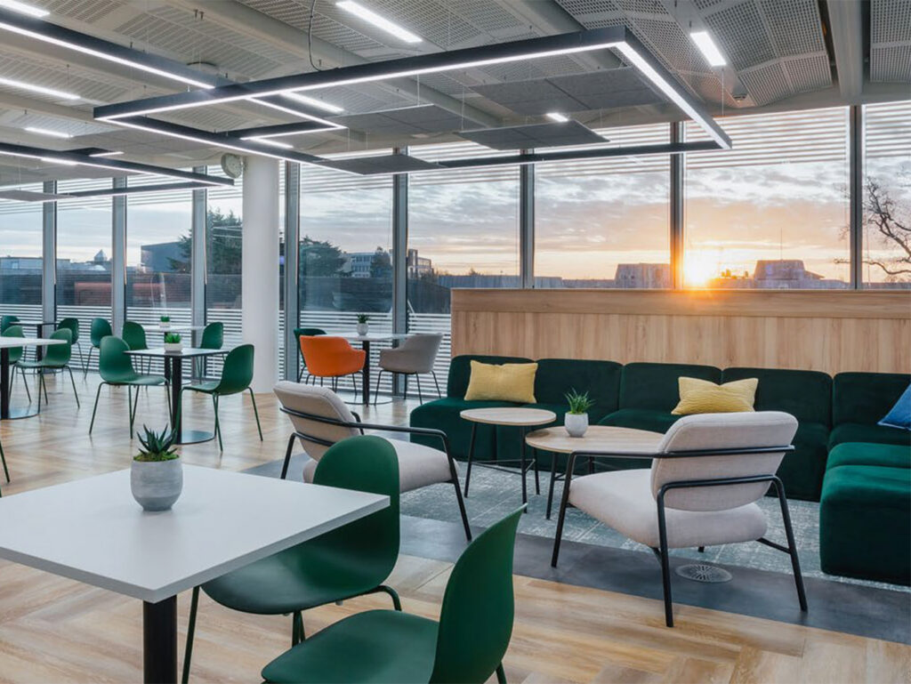 AIR Solihull provides a large social atmosphere with its business lounge and coffee bar