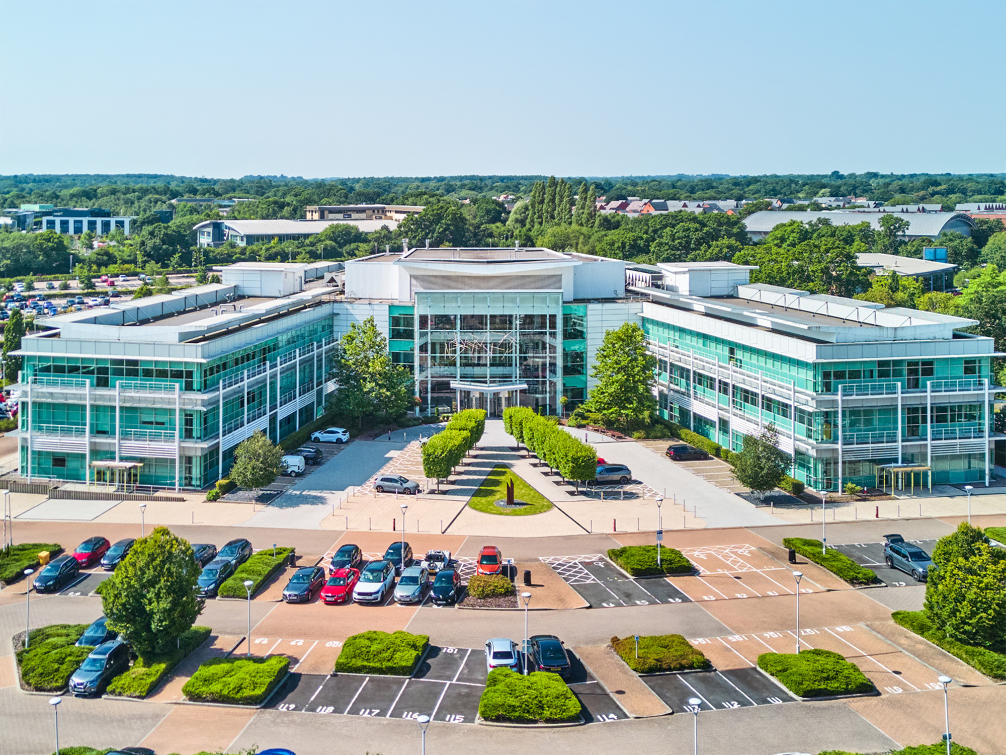 One Central Boulevard, high-quality, modern office space on Blythe Valley Business Park, accounted for 32% of the half-year’s take-up with Pinewood AI’s 23,427 sq ft lease