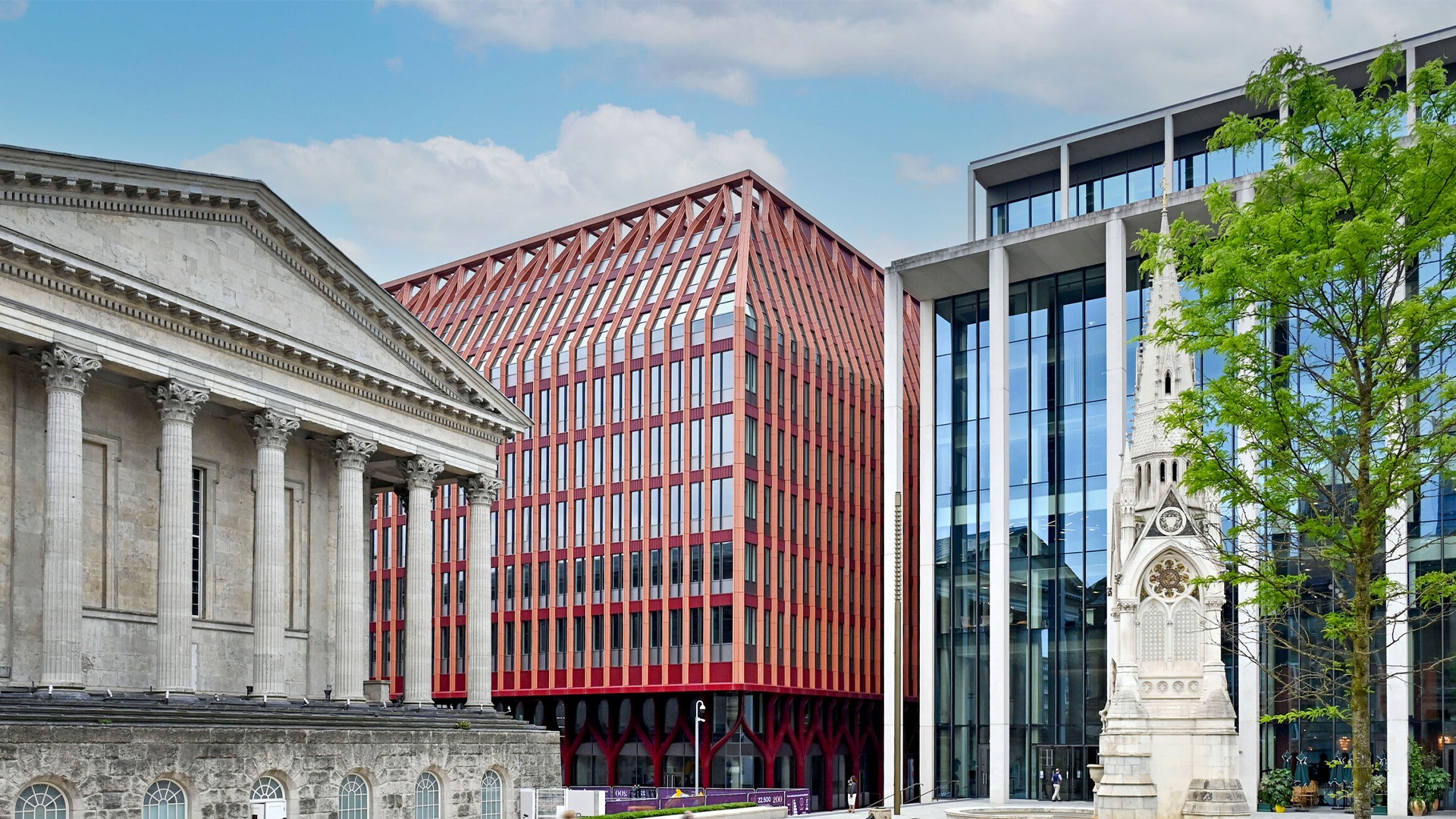 Three Chamberlain Square secured the largest transaction in the 2025 Birmingham city centre office market (image credit: Paradise Birmingham)