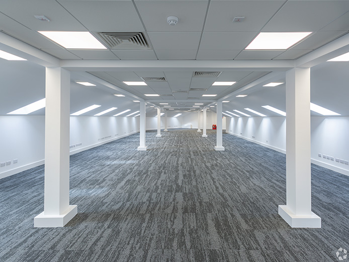 Interior office space in 2 Bromwich Court