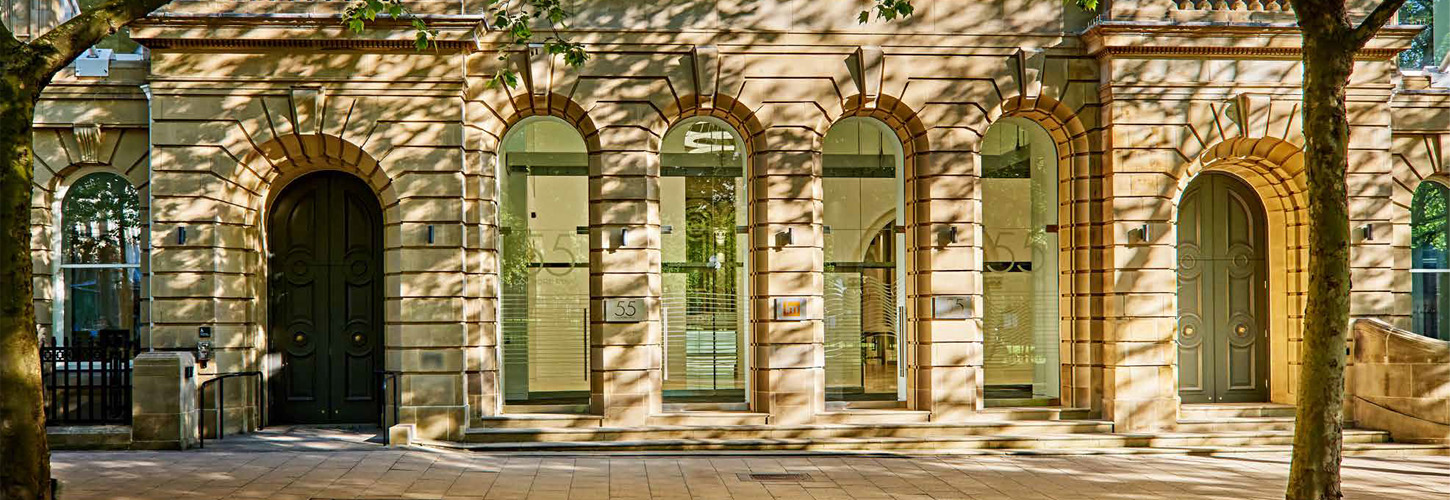 55 Colmore Row in Birmingham city centre, the HQ for the RICS where the KWB Property Management team have completed their IOSH assessment