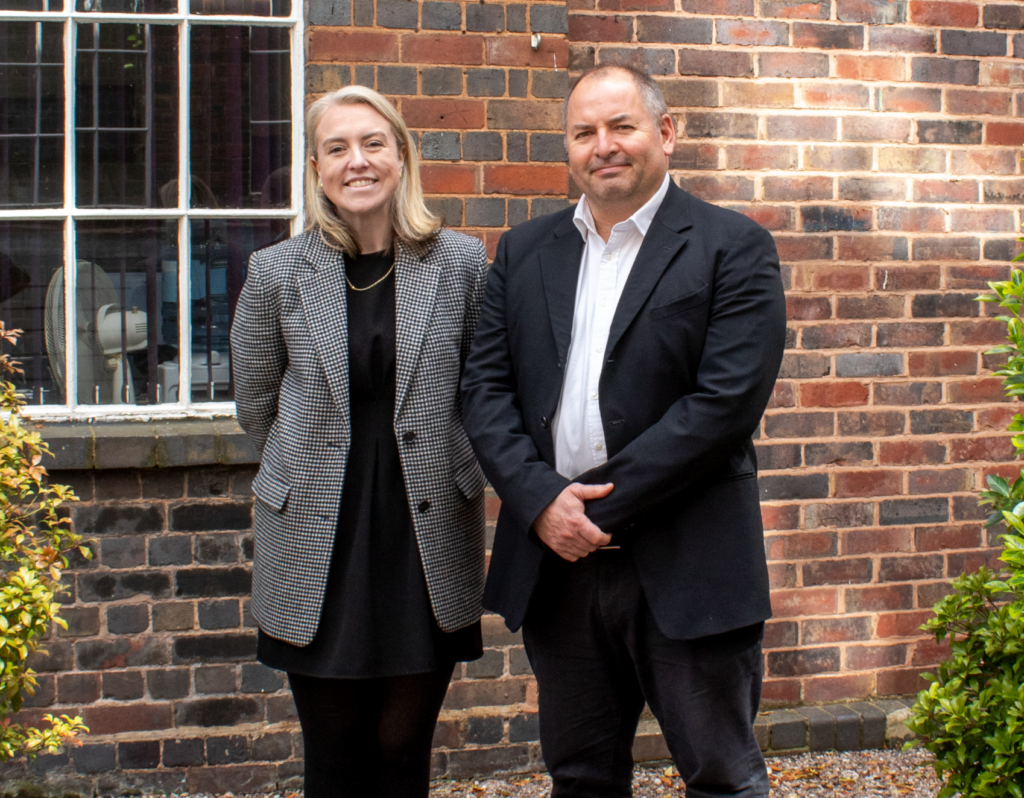 [L-R] Kezia Smart (Associate Director) and Sam Lawrence (Managing Director) of the KWB Property Management team