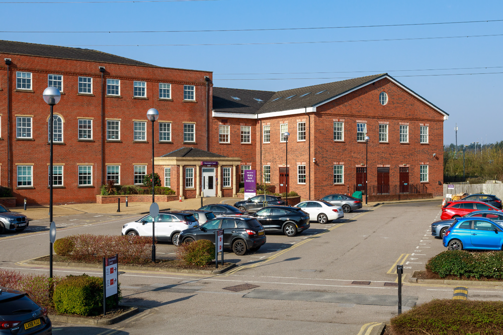 1 Bromwich Court is a substantial building in Coleshill's office market