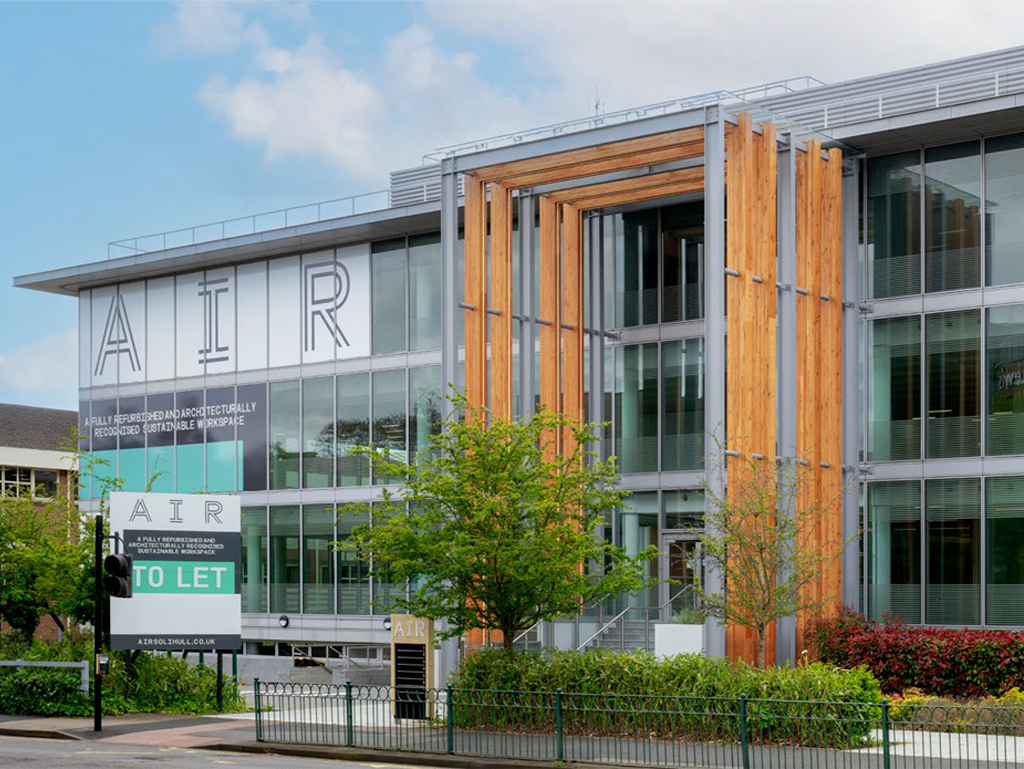Air has set a new benchmark for office space in Solihull town centre