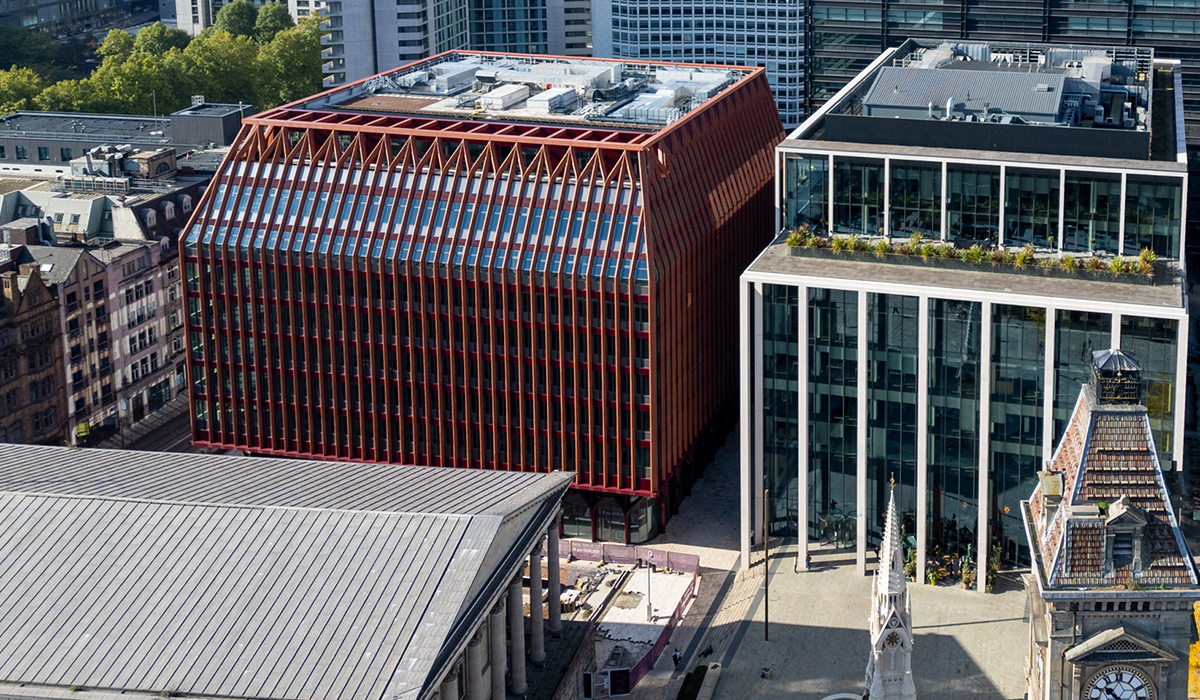 Three Chamberlain Square where the letting to Eversheds provided the largest deal of H1 2026 Birmingham office market