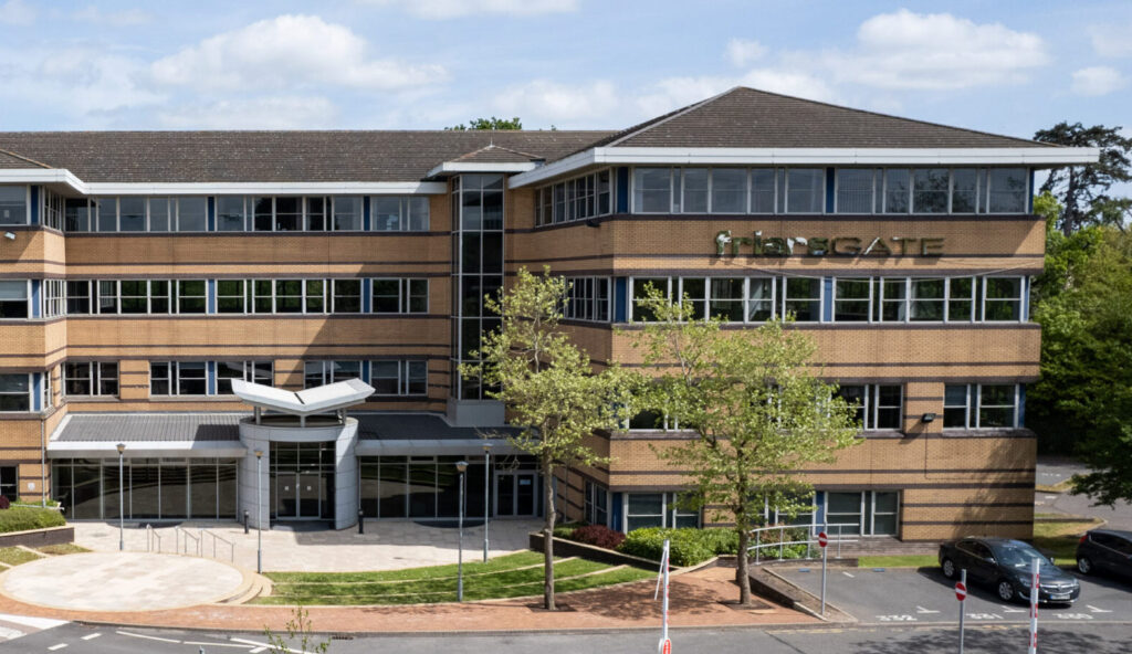 Friars Gate in Solihull, where KWB commercial property agents have secured a 5,500 sq ft office lease for the Chartered Institute for Payroll Professionals (CIPP)